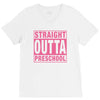 straight outta preschool V-Neck Tee