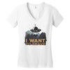 I Want To Leave Women's V-Neck T-Shirt