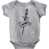 valar morghulis Baby Onesie