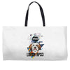 who loves lhasa apso Weekender Totes