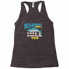 sharks will kill you Racerback Tank