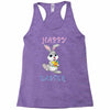 Bunny Happy Easter Racerback Tank