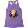 funny black gamming Racerback Tank