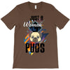 who loves pugs T-Shirt