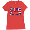 skinhead union Ladies Fitted T-Shirt