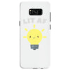 lit af kawaii light bulb Samsung Galaxy S8