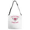 turn that frown upside down Adjustable Strap Totes