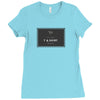 t n shirt Ladies Fitted T-Shirt