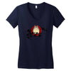 Totoro Japan Cherry Women's V-Neck T-Shirt