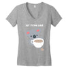 My Puns Are Women's V-Neck T-Shirt