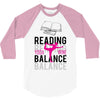 Reading Yoga Wine Balance 3/4 Sleeve Shirt