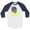 hong kong phooey 3/4 Sleeve Shirt