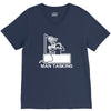 man tasking V-Neck Tee