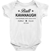 brett kavanaugh Baby Bodysuit