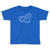rude hands, ideal gift or birthday present. Toddler T-shirt