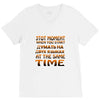 mixing languages russian english V-Neck Tee