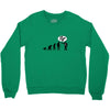 stop following me monkey Crewneck Sweatshirt