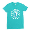 america newthumb Ladies Fitted T-Shirt