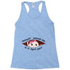 April Peeking Out Baby Girl Racerback Tank