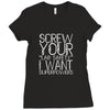 screw your lab safety i want superpowers Ladies Fitted T-Shirt