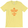occupy wall street t shirt 99% organize carry on anti corporate greed T-Shirt