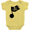music pirate Baby Onesie