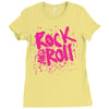 rock music r2 Ladies Fitted T-Shirt