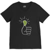 green thumb V-Neck Tee