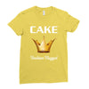 cake fashion nugget Ladies Fitted T-Shirt