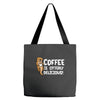 otter coffee Tote Bags