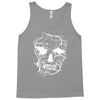death skull tree bird banksy street art graffiti stencil Tank Top