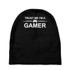 trust me i'm a gamer funny Baby Beanies