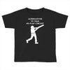 alternatives to war play cricket batting anti war stencil tour Toddler T-shirt