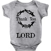 thank you lord Baby Onesie