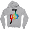 jake paul colorful Zipper Hoodie