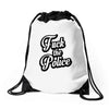 fuck the police Drawstring Bags