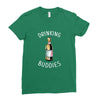 Drinking Buddies Ladies Fitted T-Shirt