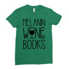 melanin wine books Ladies Fitted T-Shirt