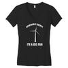 big fan Women's V-Neck T-Shirt