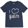 i love glasto (2) V-Neck Tee