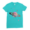 Cute Cosmos Ladies Fitted T-Shirt