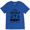 I Am One Blessed Daddy V-Neck Tee