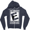 second amendment rated e for everyone Zipper Hoodie