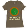 i'm huge in the shire Ladies Fitted T-Shirt