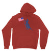 Patriotic T-Rex Unisex Hoodie