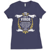 I Am A Virgo Ladies Fitted T-Shirt