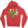 all natural Zipper Hoodie