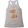 teachers love brains Racerback Tank