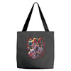 wicked jester skull Tote Bags