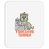 This Girl Loves Yorkshire Terriers Mousepad